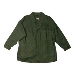 232 Universal Thread Green Chore Jacket 2X Utility Cotton NWT Layering Piece